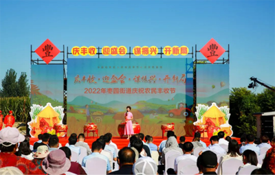【多彩文旅】區文化館用文藝力量助力棗園街道慶祝第五個中國農民豐收節
